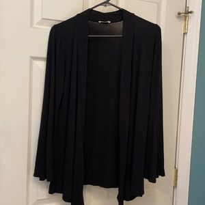 Black cardigan